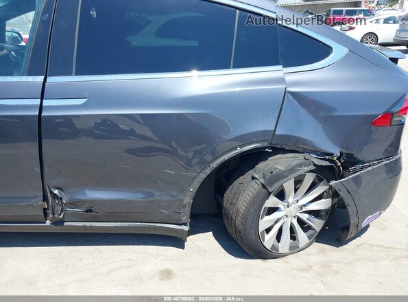 5YJXCBE25KF182052 2019 TESLA MODEL X Серый Вид спереди