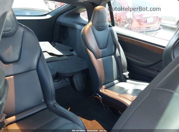 5YJXCBE25KF182052 2019 TESLA MODEL X Серый Вид наклейки с VIN-кодом