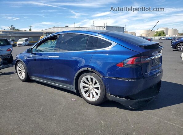 5YJXCBE27GF015649 2016 TESLA MODEL Blue უკანა მარცხენა