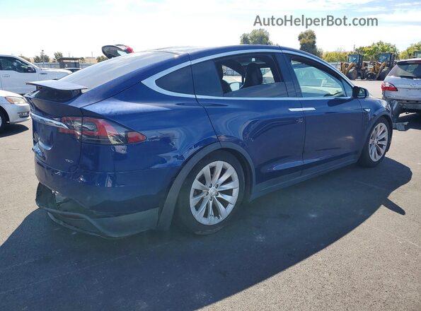 5YJXCBE27GF015649 2016 TESLA MODEL Blue უკანა მარჯვენა