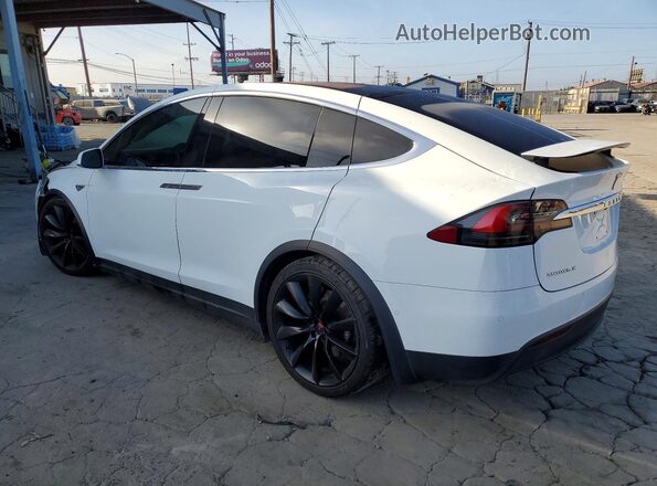 5YJXCBE28GF015286 2016 TESLA MODEL White Rear left