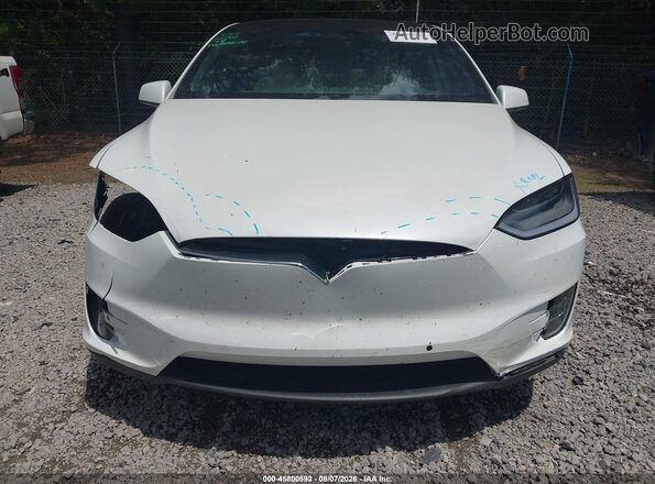 5YJXCBE28LF300368 2020 TESLA MODEL X White Вид задньої частини салону