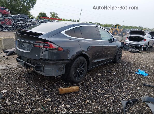 5YJXCBE29GF014373 2016 TESLA MODEL X Черный Задняя правая четверть