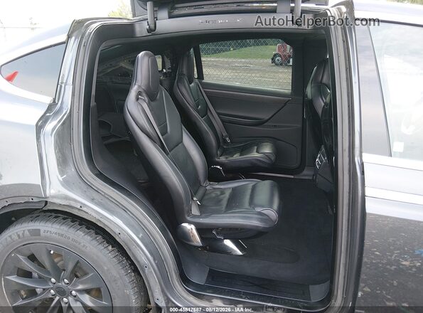 5YJXCBE29GF014373 2016 TESLA MODEL X Черный Вид наклейки с VIN-кодом