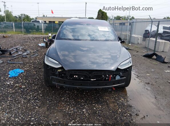 5YJXCBE29GF014373 2016 TESLA MODEL X Черный Вид задней части салона
