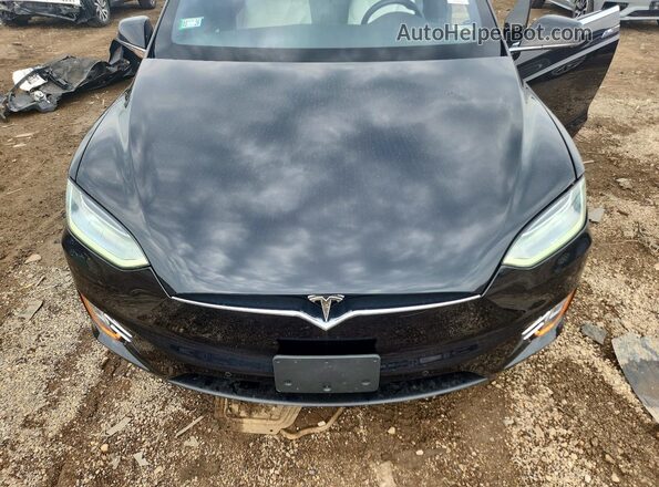 5YJXCBE41GF005720 2016 TESLA MODEL Black Սալոնի հետևի տեսք