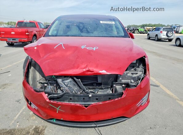 5YJXCBE44JF095534 2018 TESLA MODEL Red Vista frontal