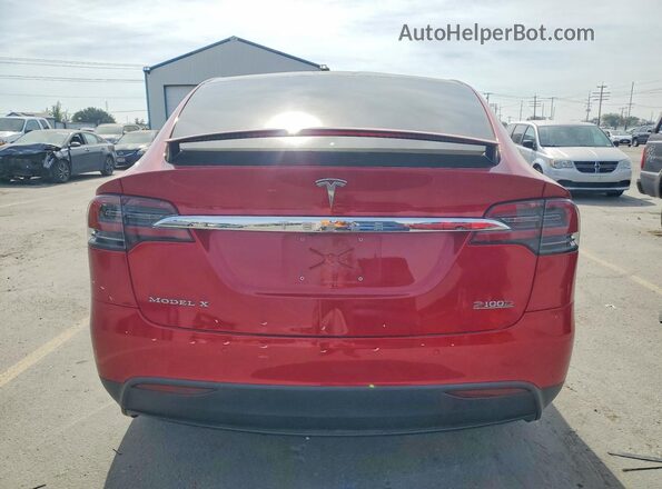 5YJXCBE44JF095534 2018 TESLA MODEL Red Vista trasera