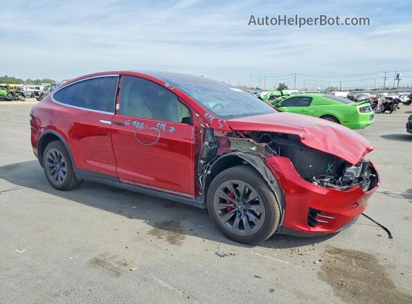 5YJXCBE44JF095534 2018 TESLA MODEL Red Delantero derecho