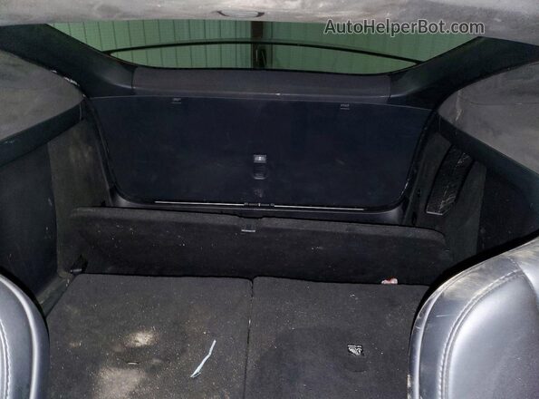 5YJXCBE46KF211656 2019 TESLA MODEL Gray Вид задніх сидінь
