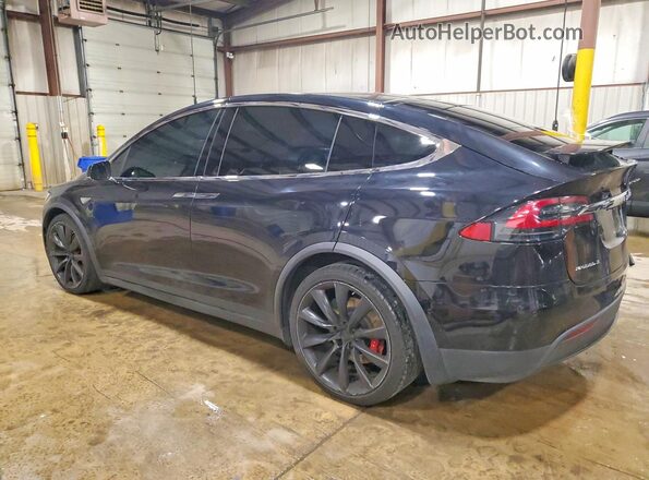 5YJXCBE48GF003902 2016 TESLA MODEL Black Tył lewy