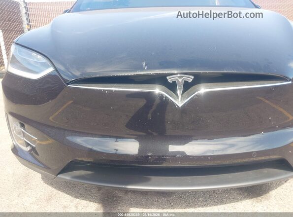 5YJXCDE22GF026263 2016 TESLA MODEL X Черный 
