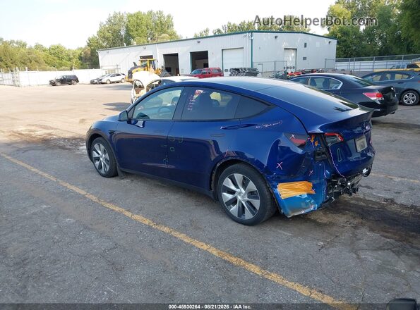 5YJYGAEE0MF179866 2021 TESLA MODEL Y Blue Rear left