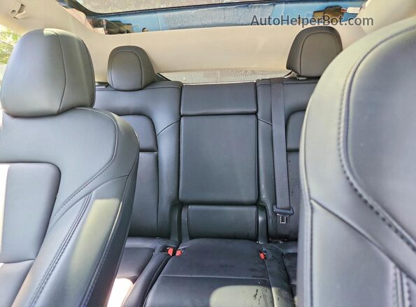 5YJYGAEE0MF196165 2021 TESLA MODEL Blue უკანა სავარძლების ხედი