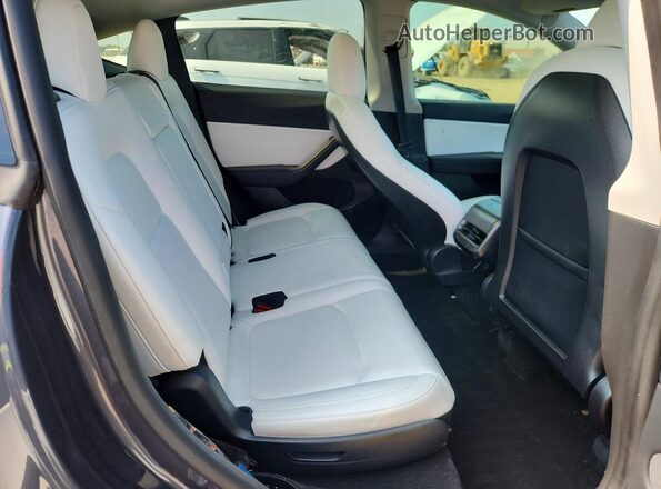 5YJYGAEE0MF228239 2021 TESLA MODEL Угольный Вид задних сидений