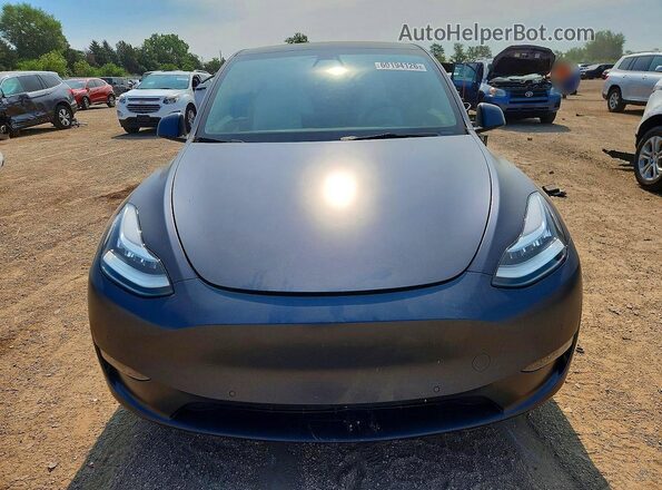 5YJYGAEE0MF228239 2021 TESLA MODEL Угольный Вид спереди