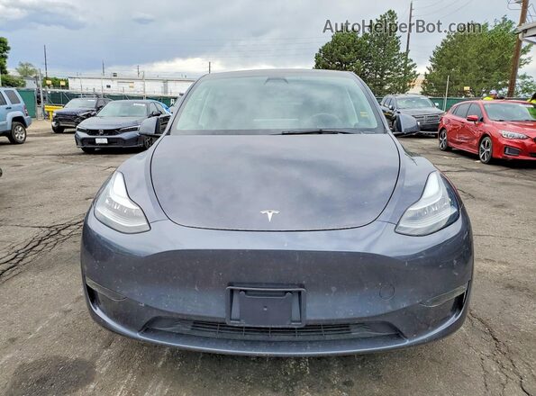 5YJYGAEE1MF155172 2021 TESLA MODEL Серый Вид спереди