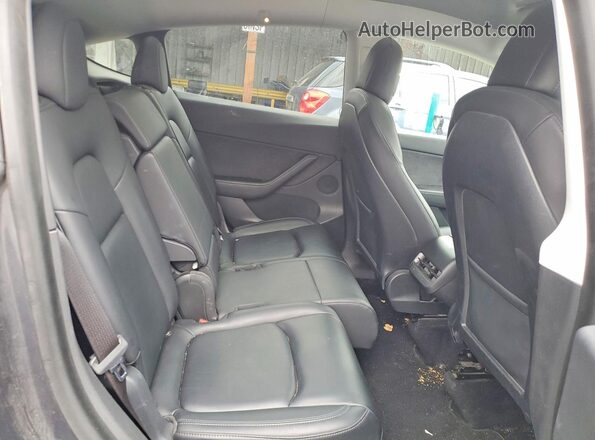 5YJYGAEE1MF155172 2021 TESLA MODEL Серый Вид задних сидений