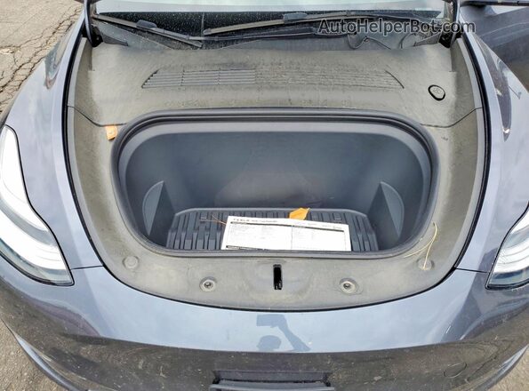5YJYGAEE1MF155172 2021 TESLA MODEL Серый Вид задней части салона