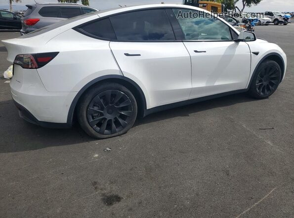 5YJYGAEE2MF155021 2021 TESLA MODEL White უკანა მარჯვენა