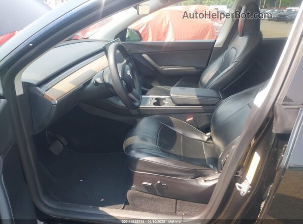 5YJYGAEE2MF293710 2021 TESLA MODEL Y Black Սալոնի դիմացի տեսք