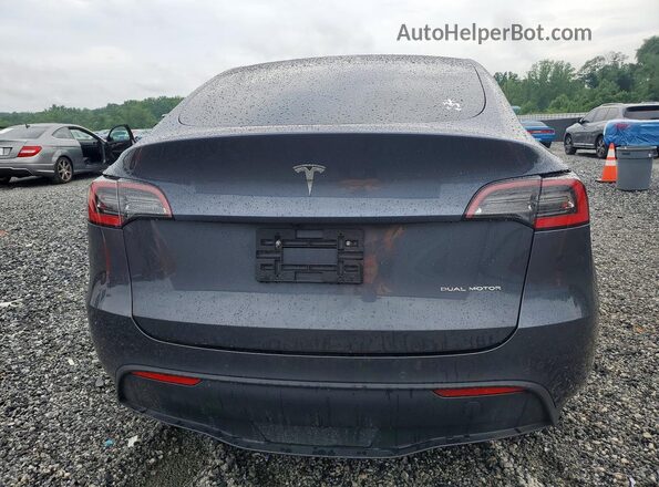 5YJYGAEE7MF188225 2021 TESLA MODEL Gray Widok z tyłu