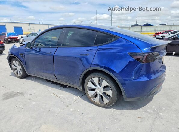 5YJYGAEE7MF211471 2021 TESLA MODEL Синий Задняя левая четверть