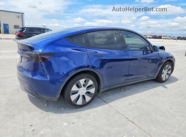 5YJYGAEE7MF211471 2021 TESLA MODEL Синий Задняя правая четверть