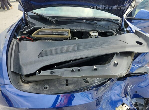 5YJYGAEE7MF211471 2021 TESLA MODEL Синий Вид задней части салона