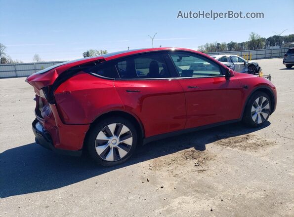 5YJYGAEE7MF230103 2021 TESLA MODEL Red Tył prawy