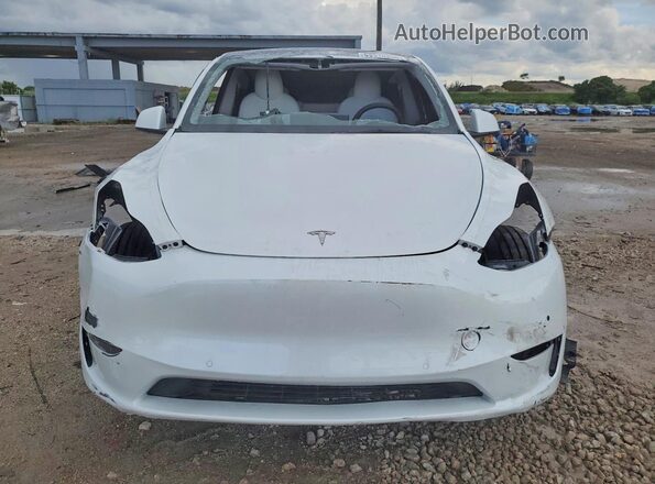 5YJYGAEE8MF284221 2021 TESLA MODEL White Вид спереду