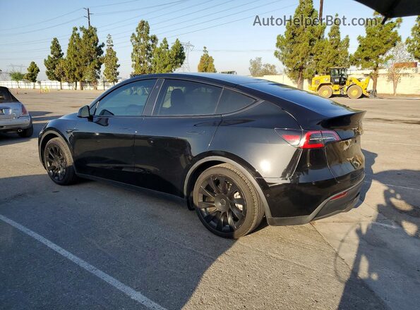 5YJYGAEE9MF137910 2021 TESLA MODEL Черный Задняя левая четверть