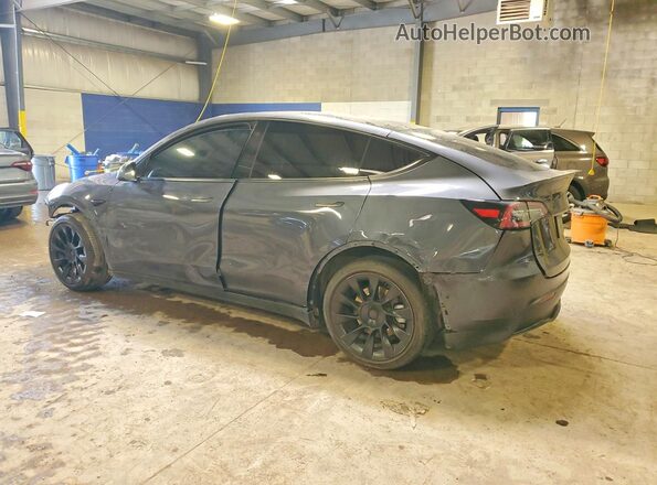 5YJYGAEEXMF263046 2021 TESLA MODEL Black Trasero izquierdo