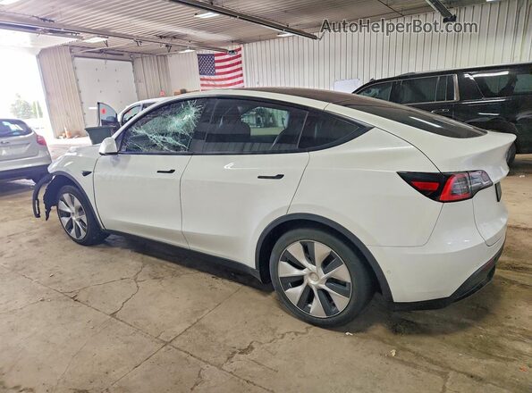 5YJYGDED1MF109558 2021 TESLA MODEL White უკანა მარცხენა