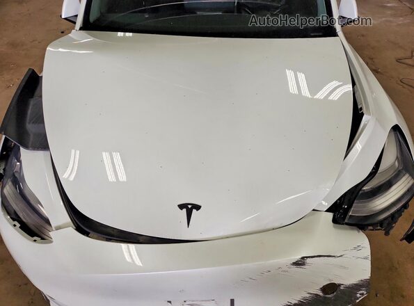5YJYGDED1MF109558 2021 TESLA MODEL White უკანა სალონის ხედი