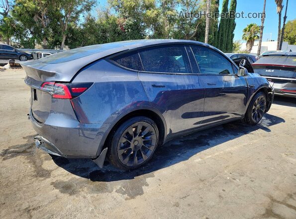 5YJYGDED8MF124395 2021 TESLA MODEL Серый Задняя правая четверть