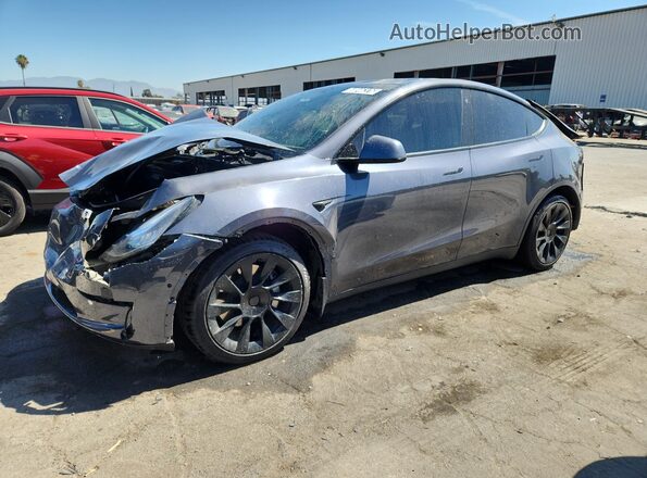 5YJYGDED8MF124395 2021 TESLA MODEL Серый 