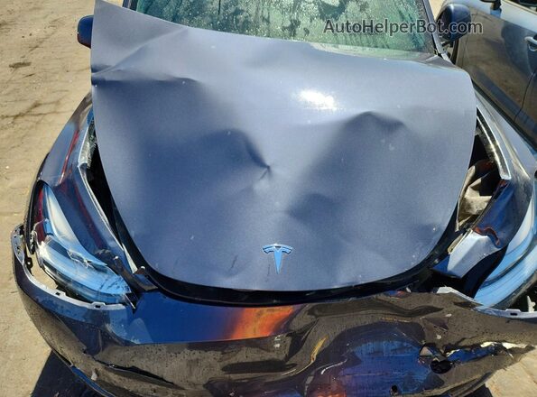 5YJYGDED8MF124395 2021 TESLA MODEL Серый Вид подкапотного пространства