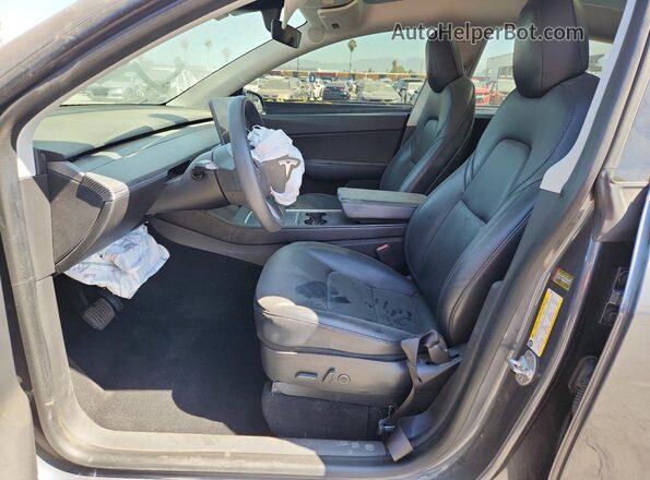 5YJYGDED8MF124395 2021 TESLA MODEL Серый 