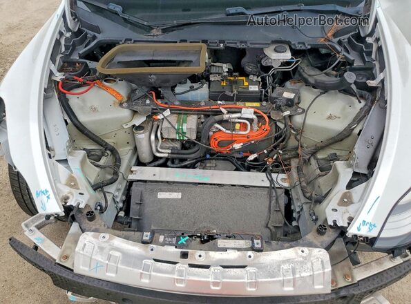 5YJYGDEE0LF042698 2020 TESLA MODEL White Widok komory silnika