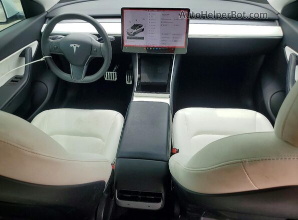 5YJYGDEE0LF042698 2020 TESLA MODEL White Widok deski rozdzielczej