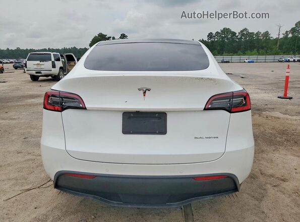 5YJYGDEE0LF042698 2020 TESLA MODEL White Widok z tyłu