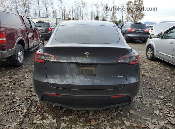 5YJYGDEE0MF093281 2021 TESLA MODEL Charcoal Widok z tyłu