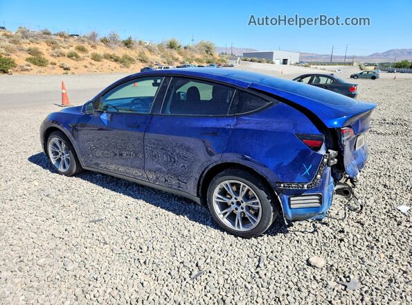 5YJYGDEE0MF146089 2021 TESLA MODEL Blue Trasero izquierdo