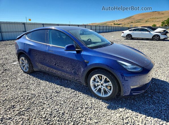 5YJYGDEE0MF146089 2021 TESLA MODEL Blue Delantero derecho