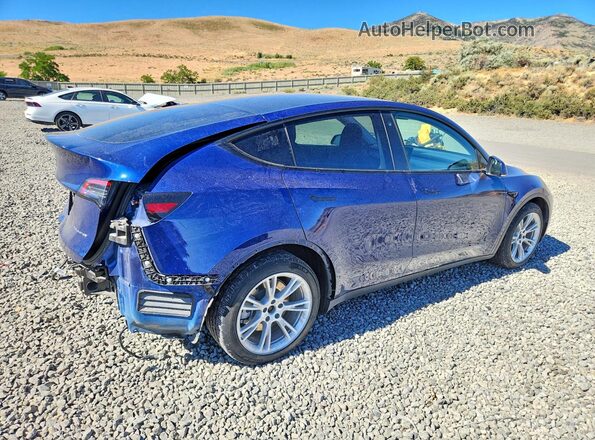 5YJYGDEE0MF146089 2021 TESLA MODEL Blue Trasero derecho