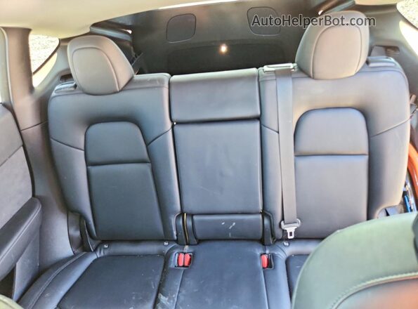 5YJYGDEE0MF146089 2021 TESLA MODEL Blue Vista de los asientos traseros