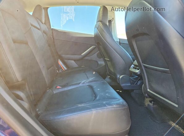 5YJYGDEE0MF146089 2021 TESLA MODEL Blue Vista interior trasera