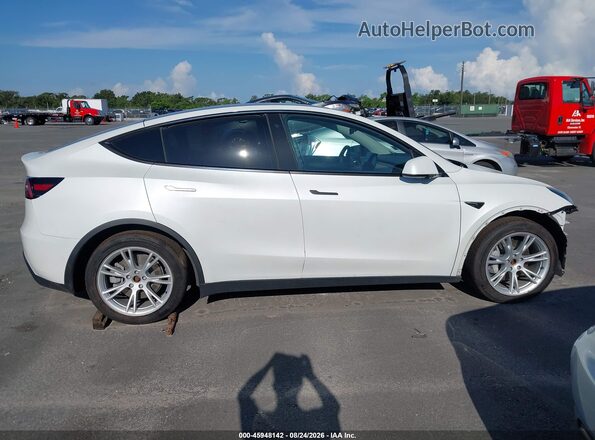 5YJYGDEE1LF032990 2020 TESLA MODEL Y White Vista interior trasera
