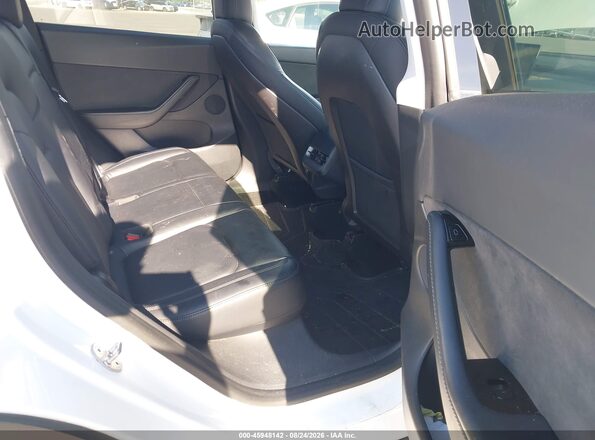 5YJYGDEE1LF032990 2020 TESLA MODEL Y White Vista de la etiqueta del VIN